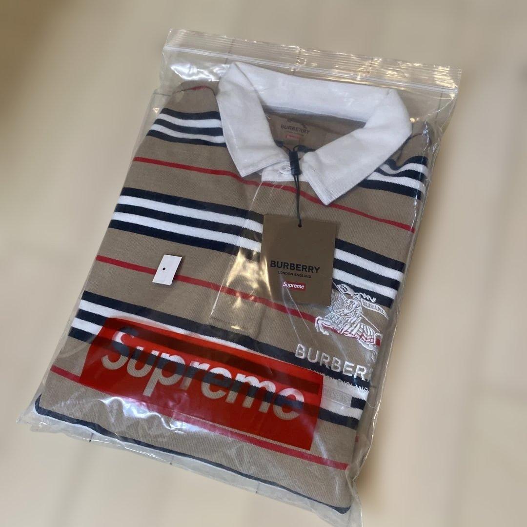 ⚠️激レア品⚠️ Supreme Burberry Rugby