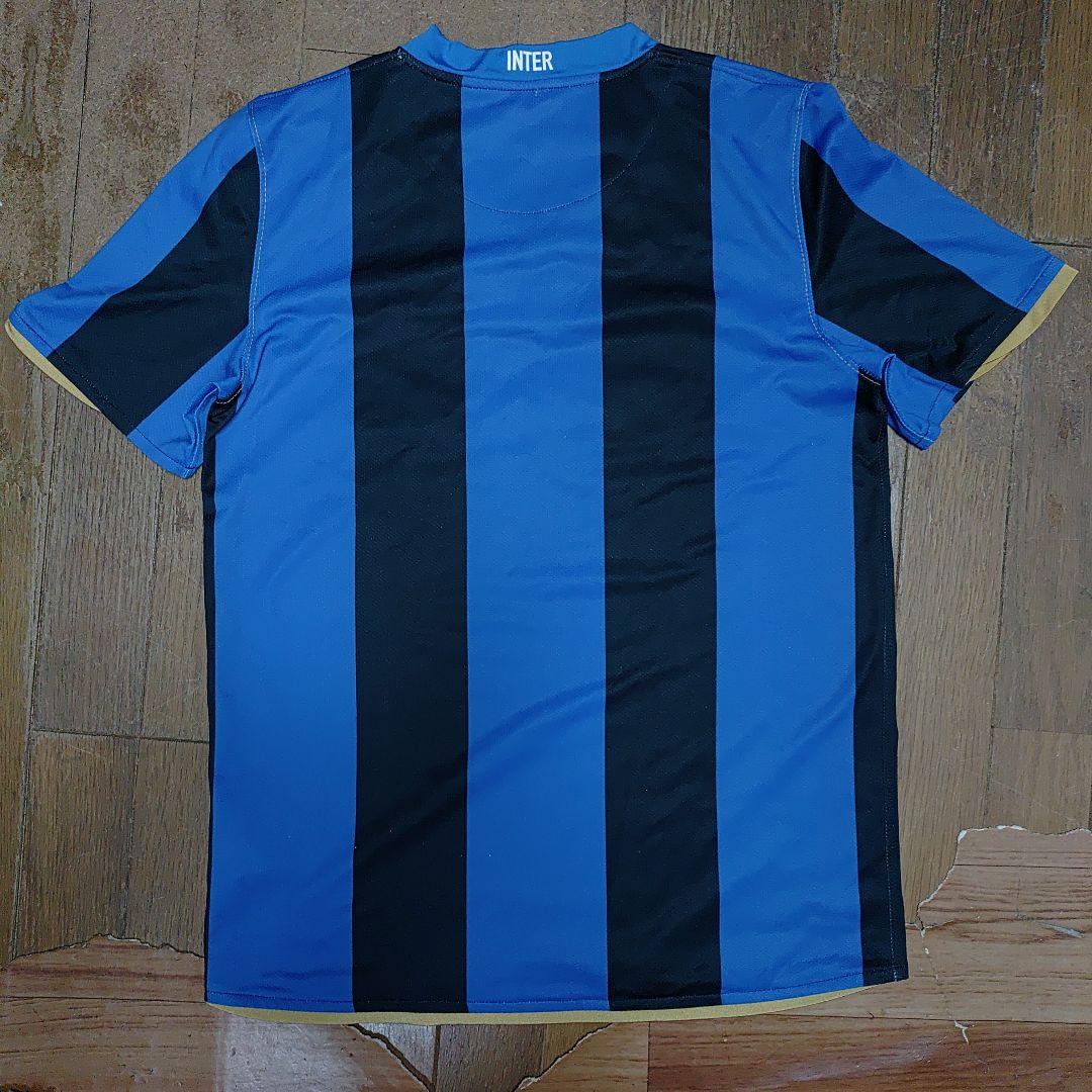 NIKEナイキInterインテル2010-11年ユニフォーム(サッカーシャツ)S