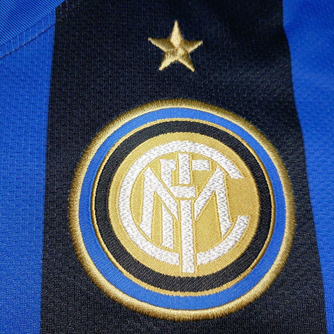 NIKEナイキInterインテル2010-11年ユニフォーム(サッカーシャツ)S