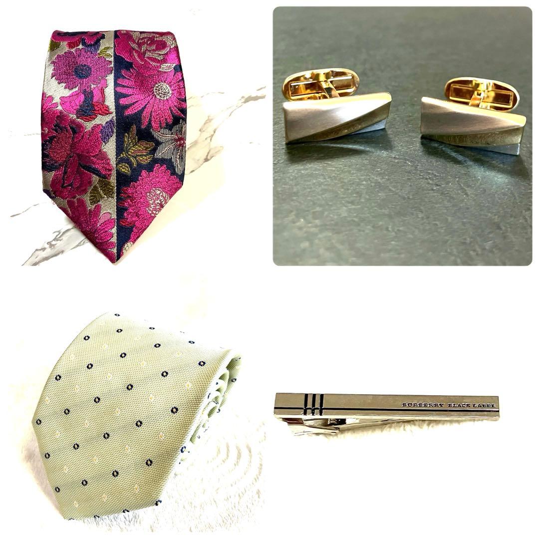 【新品あり】ネクタイセット 15本 ネクタイピン カフリンクス まとめ売り