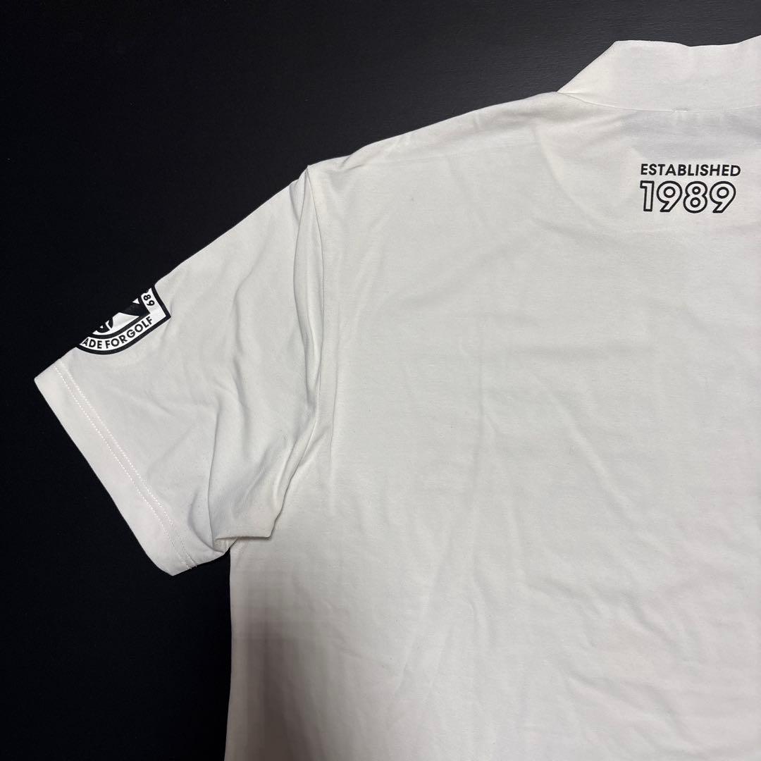 パーリーゲイツ★ビッグロゴ★ストレッチ★モックネック【メンズ サイズ7（3L）】