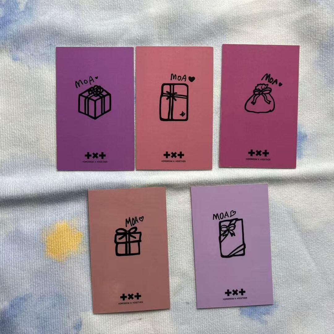 TXT KBS 歌謡大典 公開放送 サノク トレカ 5枚