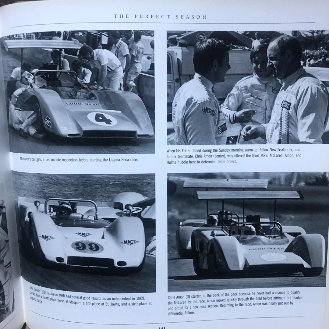 洋書 MCLAREN RACING SPORTS CARS