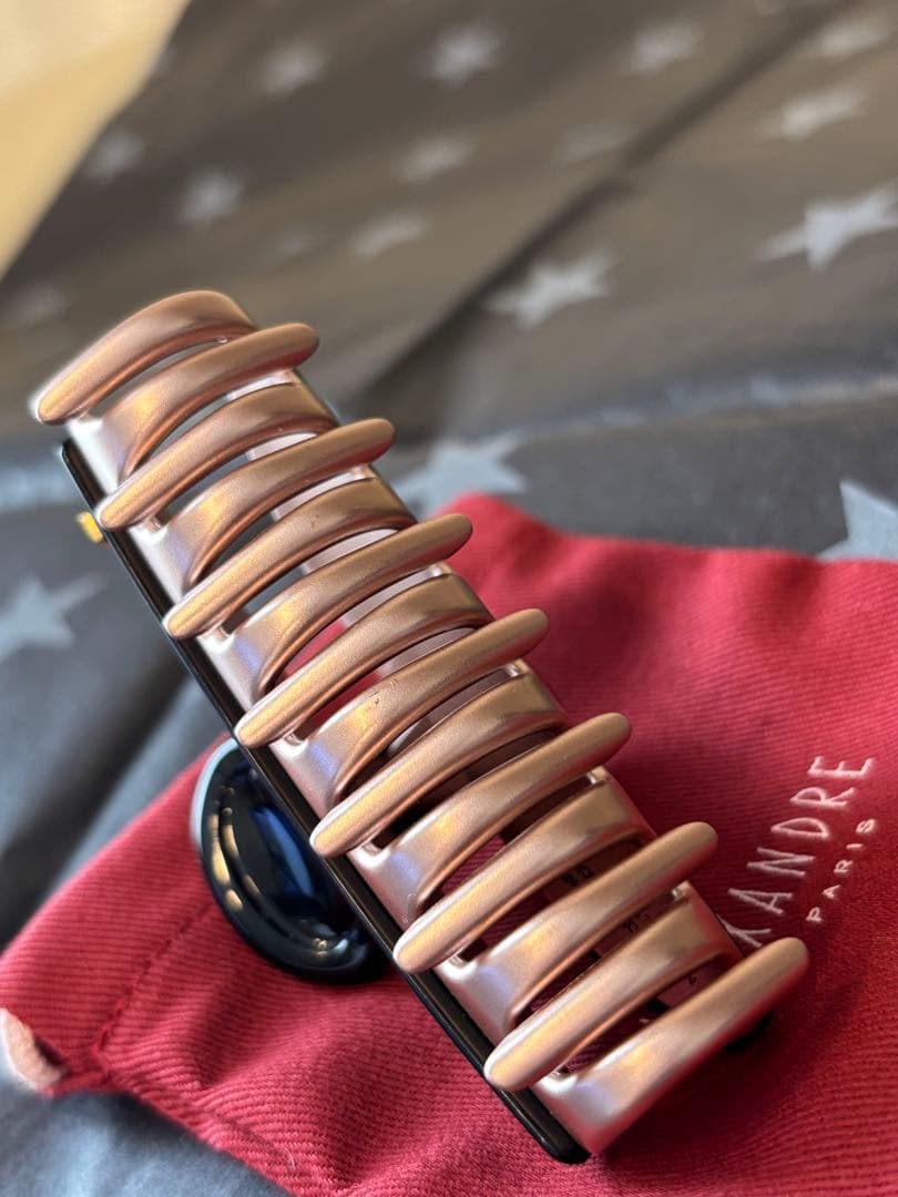 最終値下げ❗️アレクサンドルドゥパリ♡クリップ♡美品♡ブラック