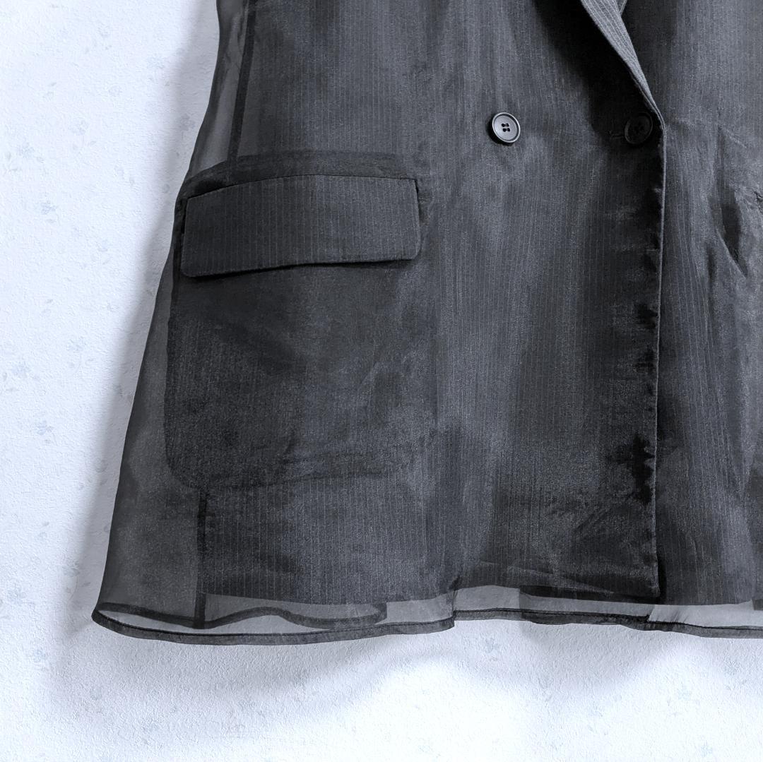 トップス Ameri MEDI SHEER DOCKING LADY LIKE VEST