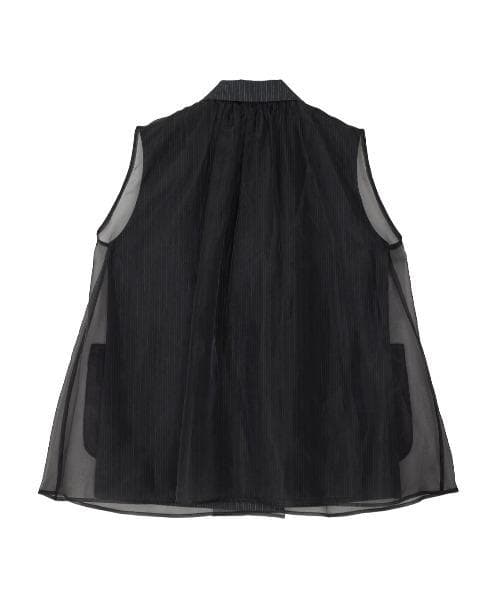 トップス Ameri MEDI SHEER DOCKING LADY LIKE VEST