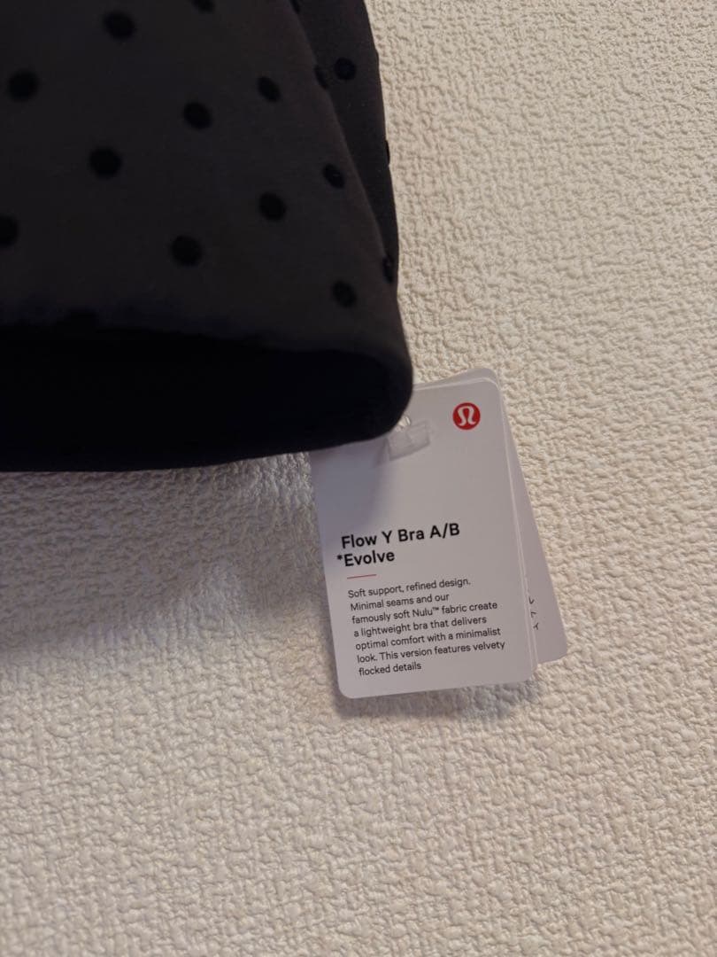 ヨガ・ピラティス Lululemon flow Y polka dot *L