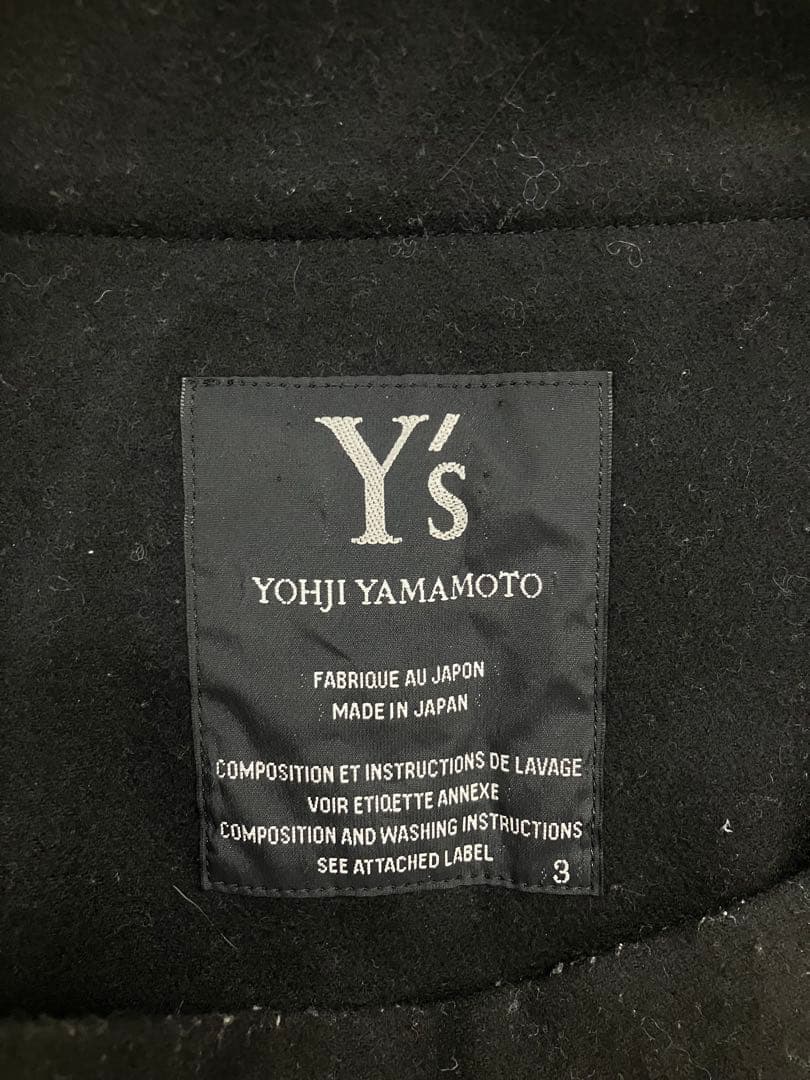 y's ワイズ　ヨウジヤマモト　プリーツ　ワンピース　ウール