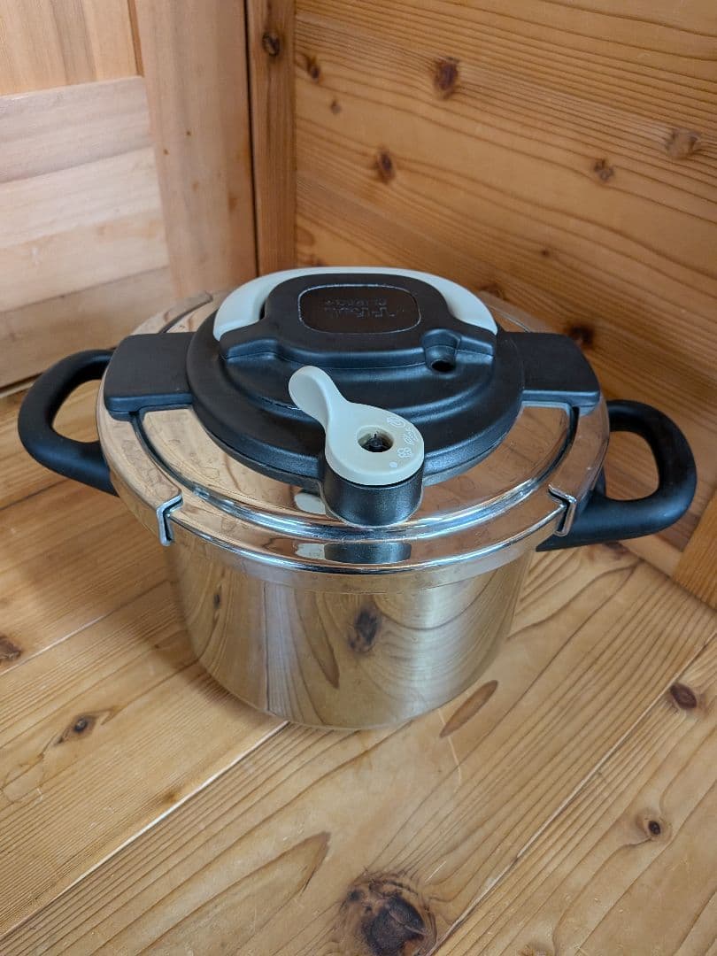 T-fal 6L 圧力鍋 クリプソアーチ レシピ 説明書付き