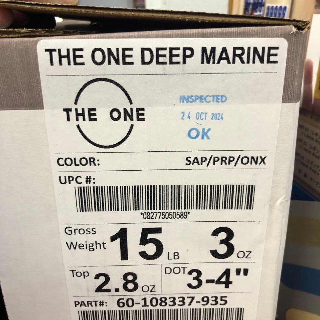 ザ・ワン　ディープマリン　エボナイト