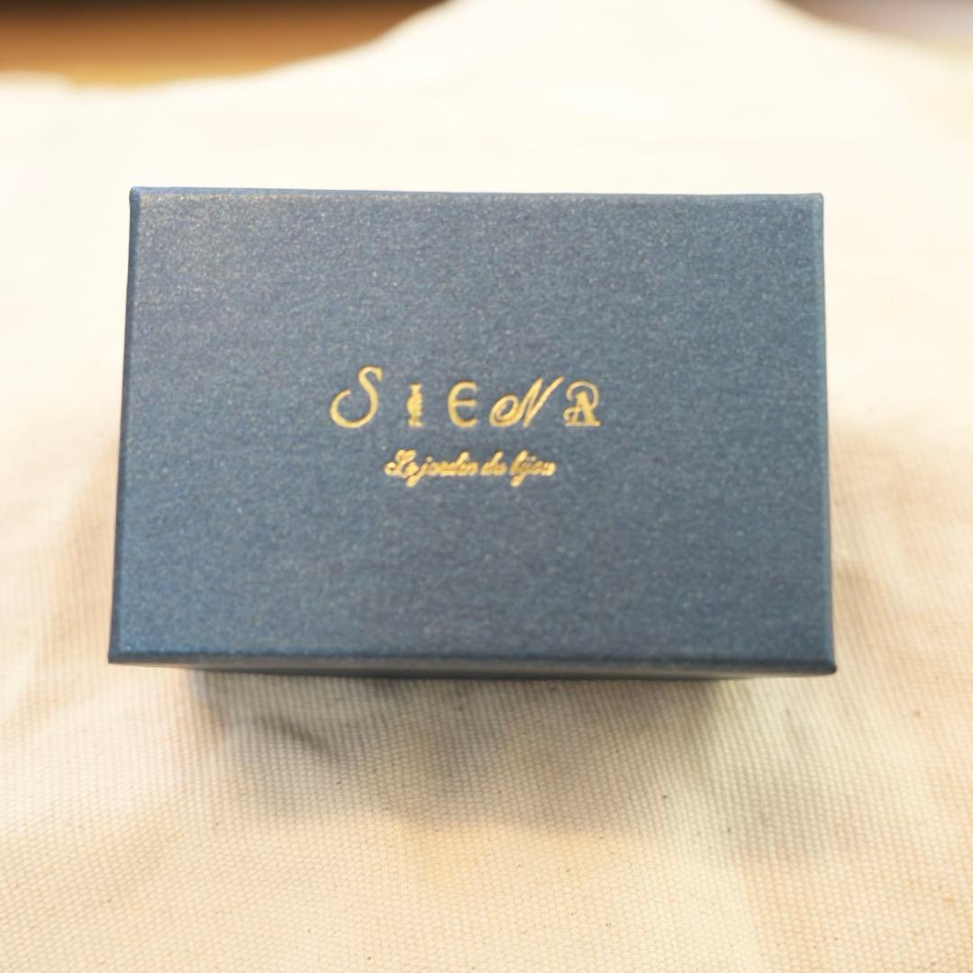 【キラキラ星】美品 SIENA ROSE ゴールドリング 9号 箱あり