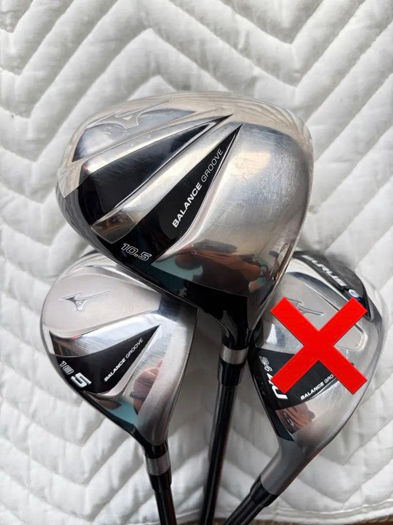 [値下げ]Mizuno Eurus G6 3本セット