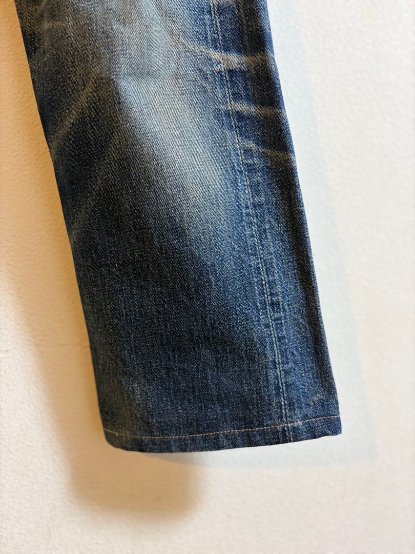 旧ドゥニームDENIMEオリゾンティ期 　　XXデニムパンツ鬼ヒゲ蜂の巣