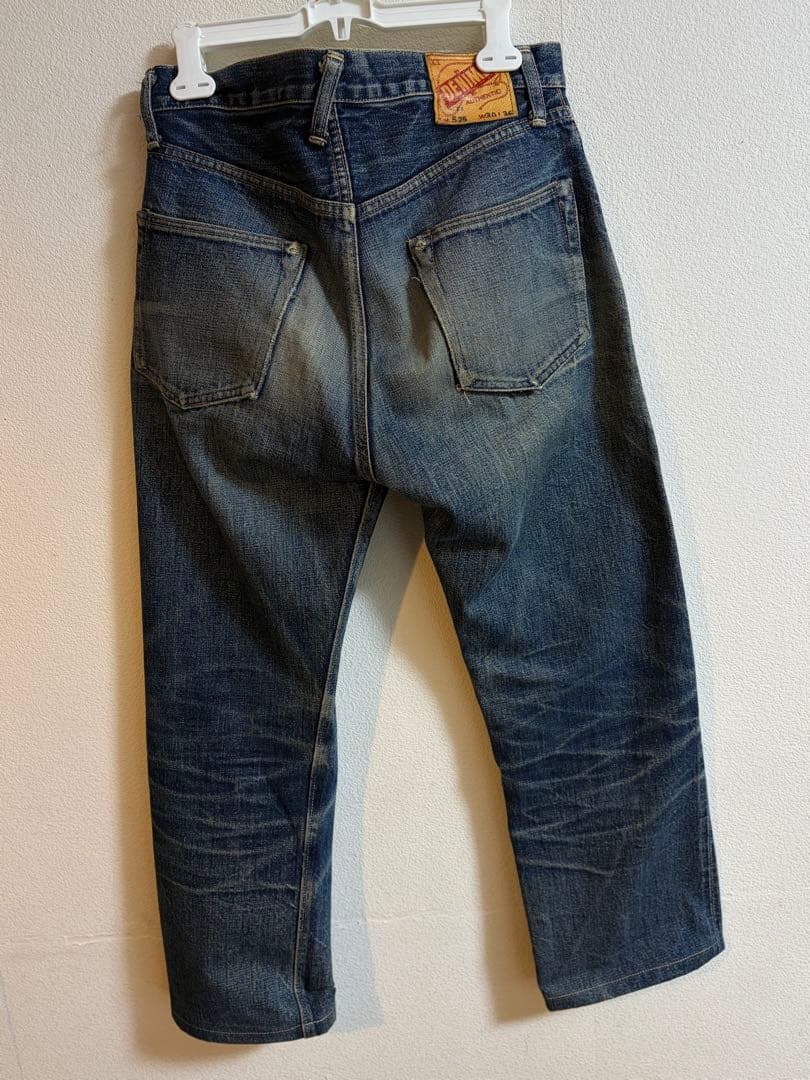 旧ドゥニームDENIMEオリゾンティ期 　　XXデニムパンツ鬼ヒゲ蜂の巣