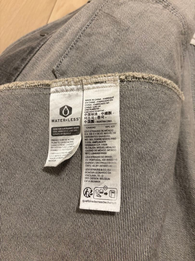 Levi's silverTab グレー デニムジャケット M