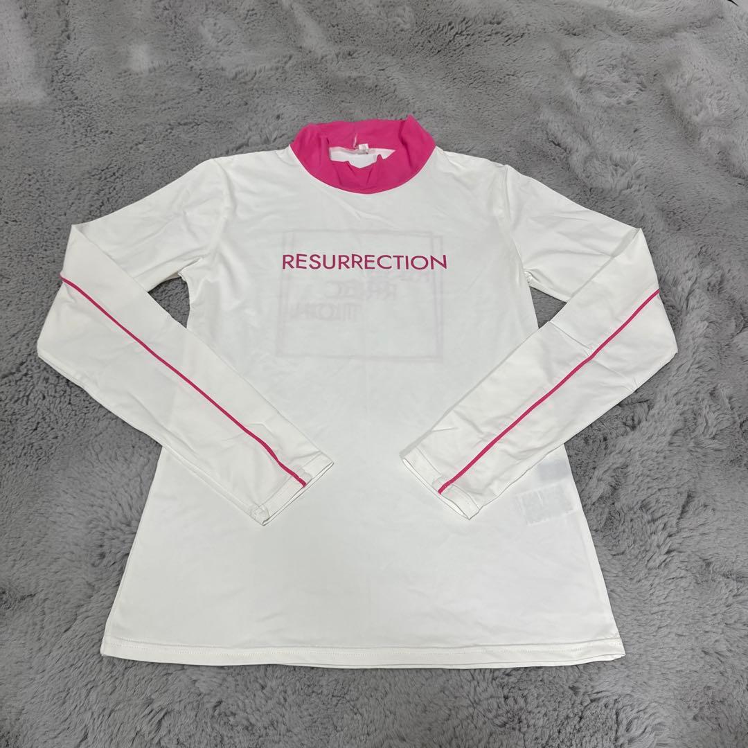 レザサレクション　モックネック　レディース　Sサイズ