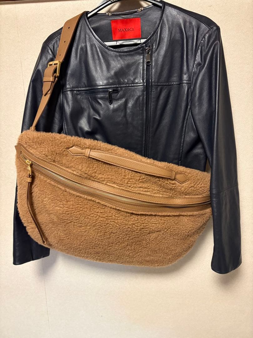 MaxMara ティディ2wayハンド／ショルダーバッグ イタリア製