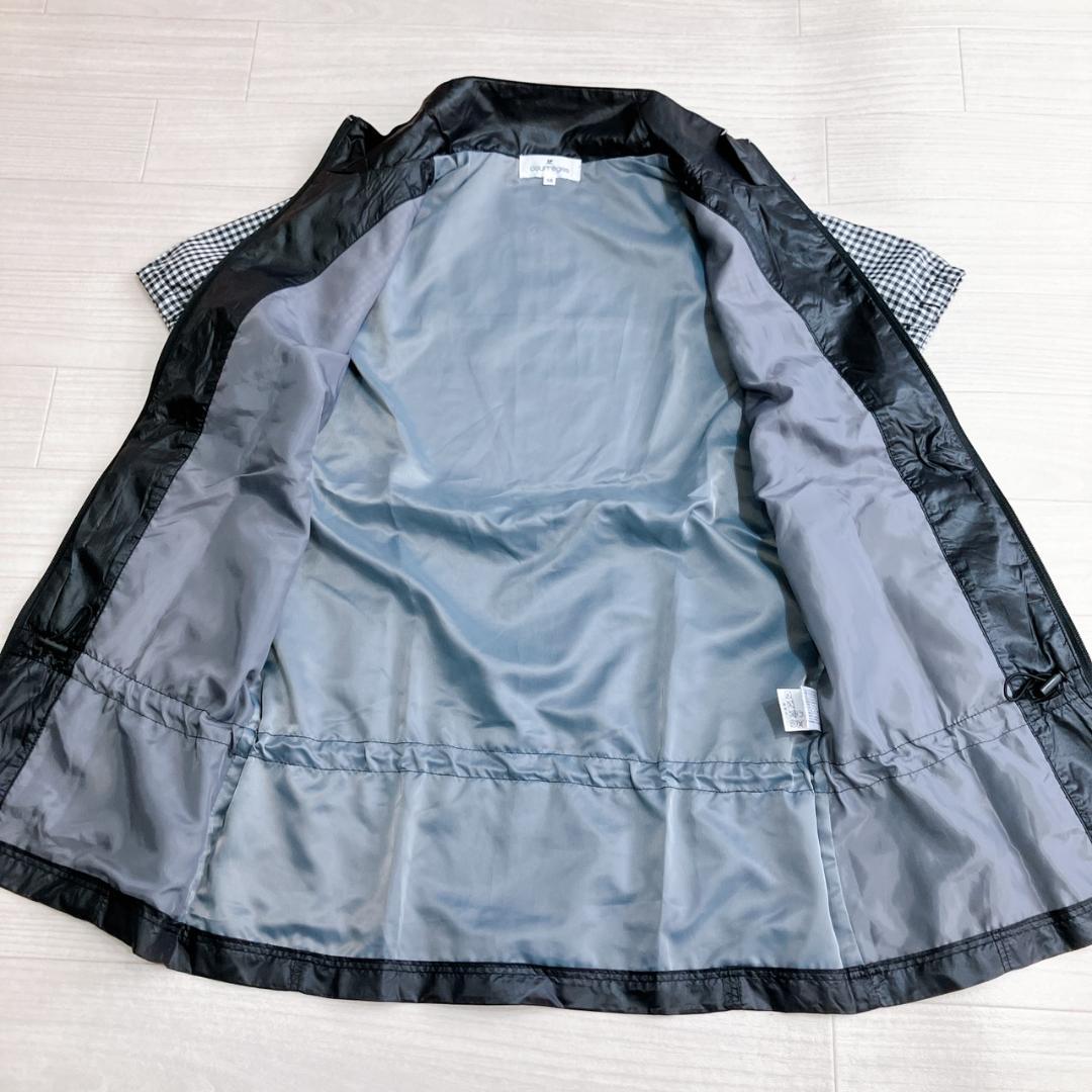 【極美品】　クレージュスポーツフューチャー　チェック柄ジップアップジャケット