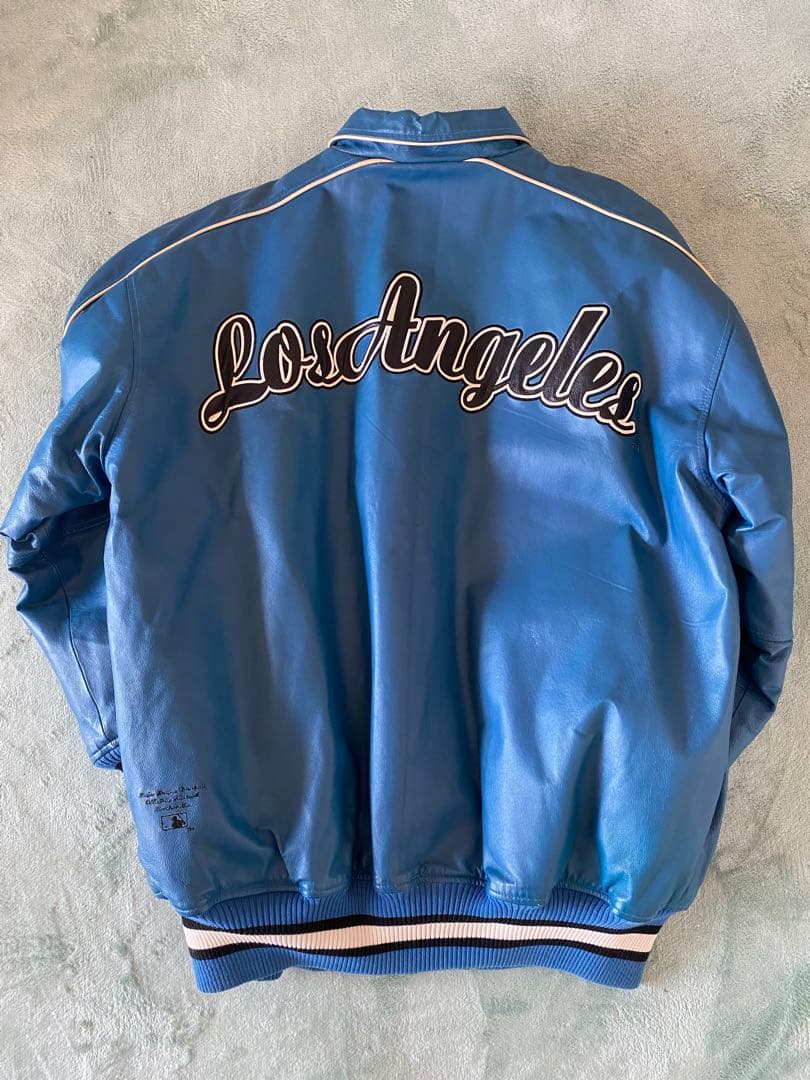 MLB公式の正規品　ロサンゼルス ドジャース オールレザー スタジャン