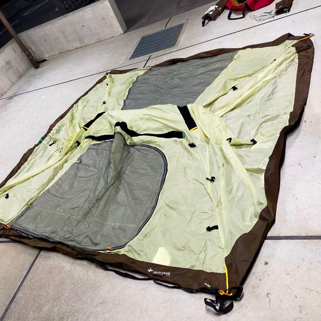 ✨極美品 1回だけ使用 Peak アメニティドームM 4点セット