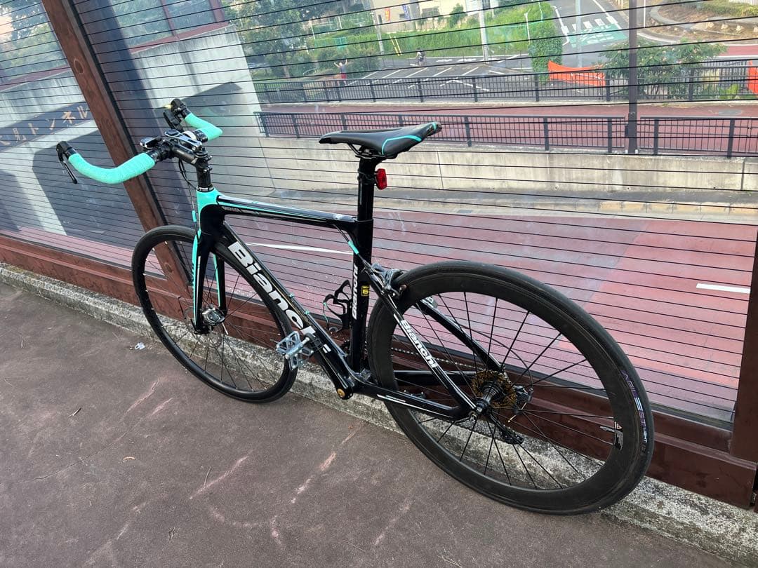 ビアンキアリア　Bianchi Aria フルカスタム 電動シフター　ディスク