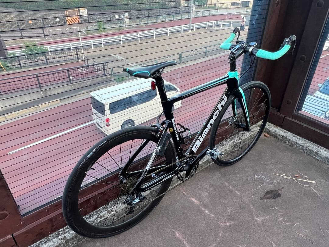 ビアンキアリア　Bianchi Aria フルカスタム 電動シフター　ディスク