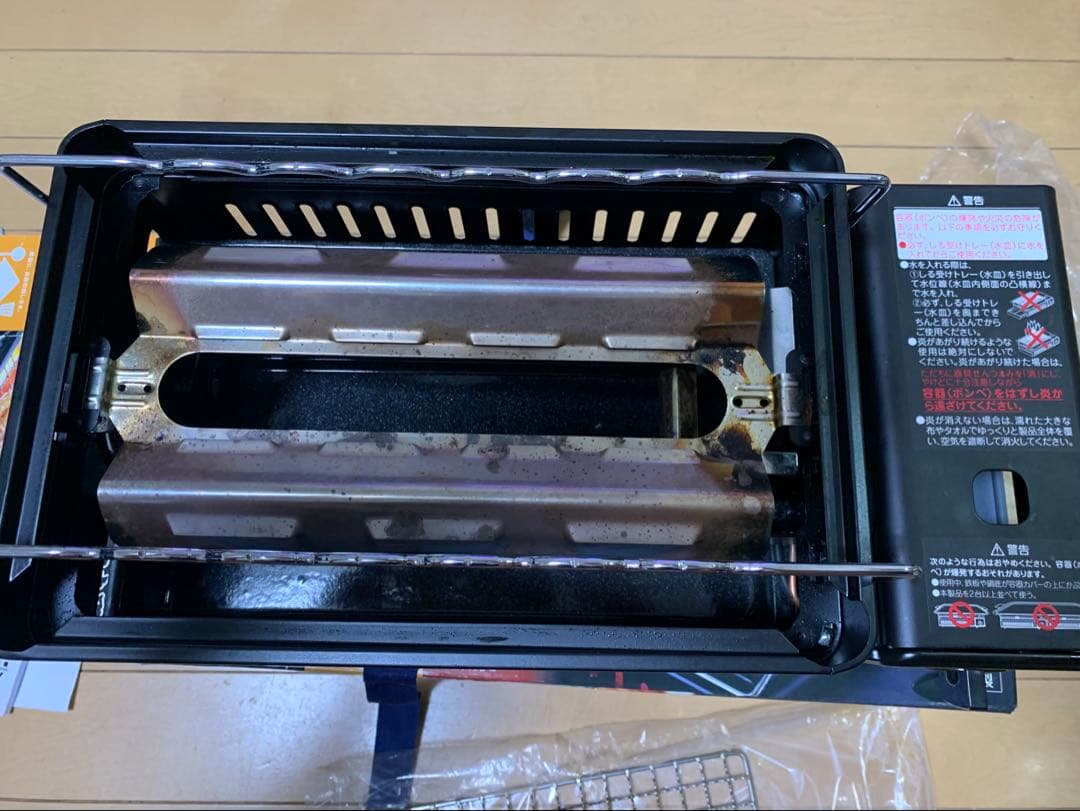 Iwatani 炉ばた焼器 炙りや2 カセットコンロ　専用代え網ｘ2 セット