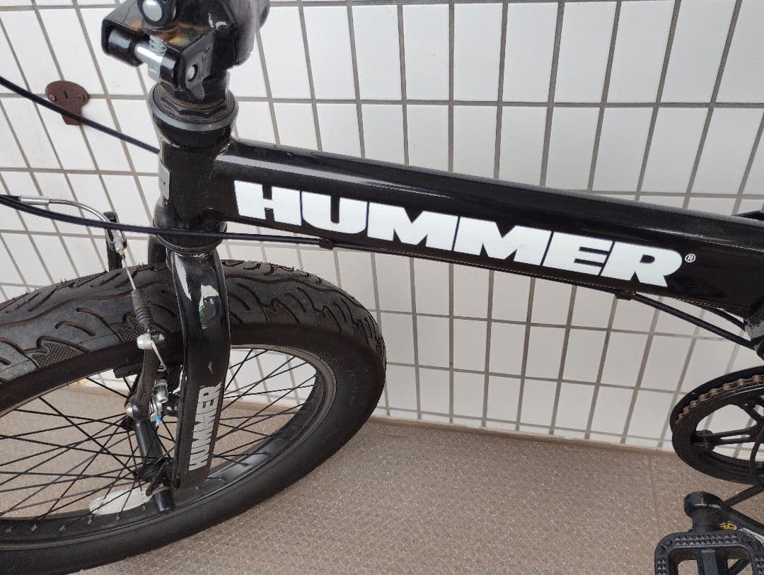 【Wilson Edradさま】HUMMER ハマー 折りたたみ自転車 ブラック