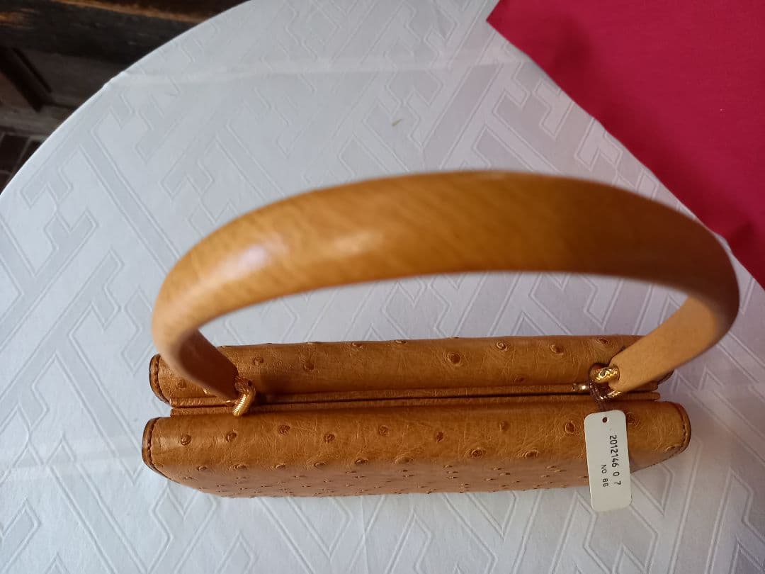 MORABITO　オーストリッチバッグ(ベージュ)