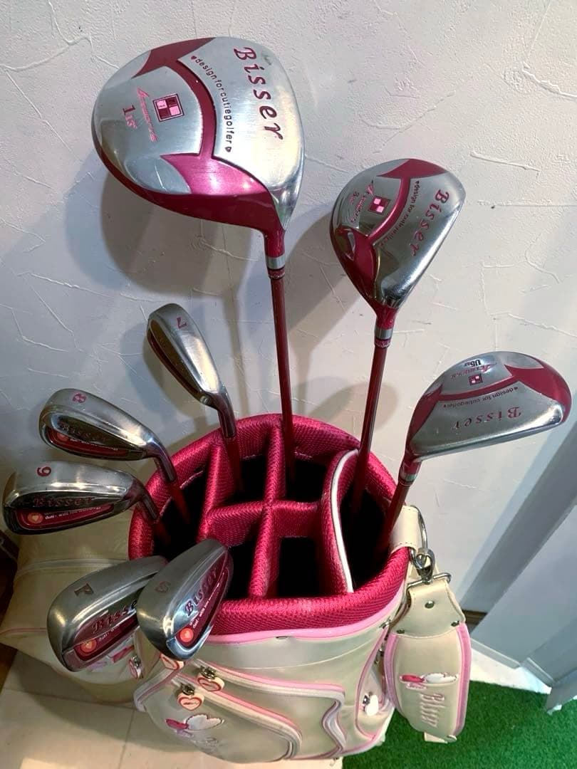 レディース　ゴルフクラブ セット　ワークス　ビゼ　可愛く優しい