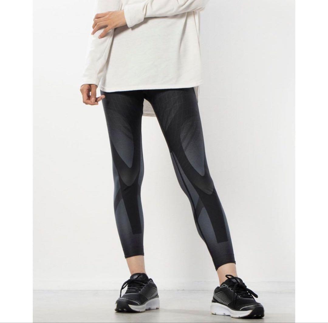 ASICS高性能ランニンENERGYSAVINGロングタイツ 美品　M