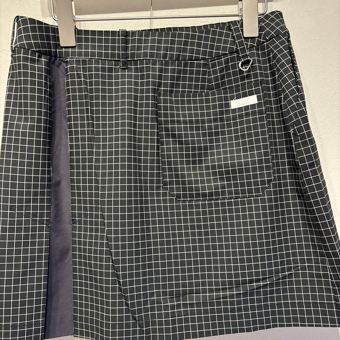 Black&White ポロシャツ Lサイズ ブラック&スカート&モックシャツ