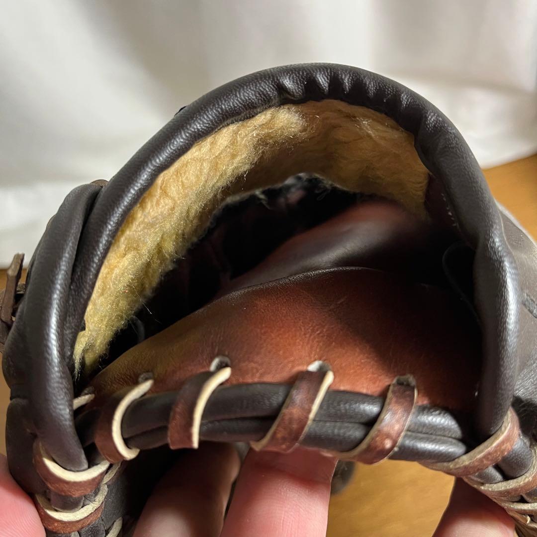 ミズノ ワールドウィン 一般軟式 グローブ グラブ 美品 外野用 大人用