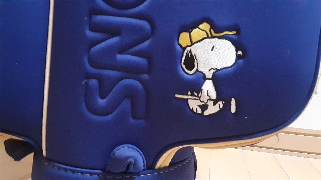 【希少】SNOOPY GOLF スヌーピー キャディバッグ ゴルフバッグ