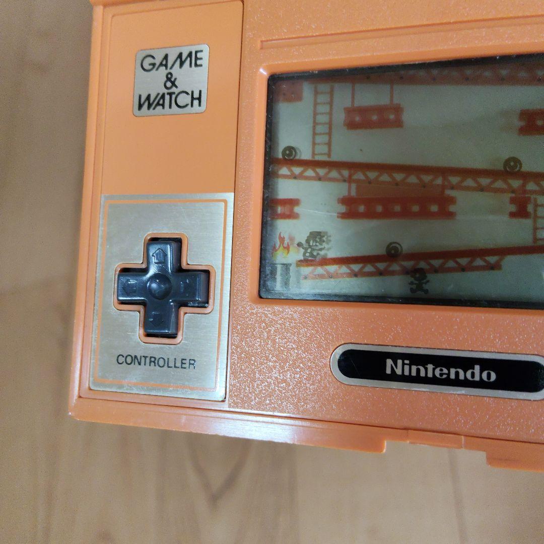 動作確認済/ゲームウォッチ ドンキーコング/新品電池付属