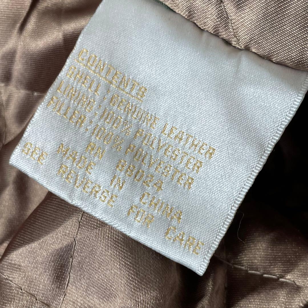 90s vintage 本革 レザーブルゾン ドリズラージャケット XL