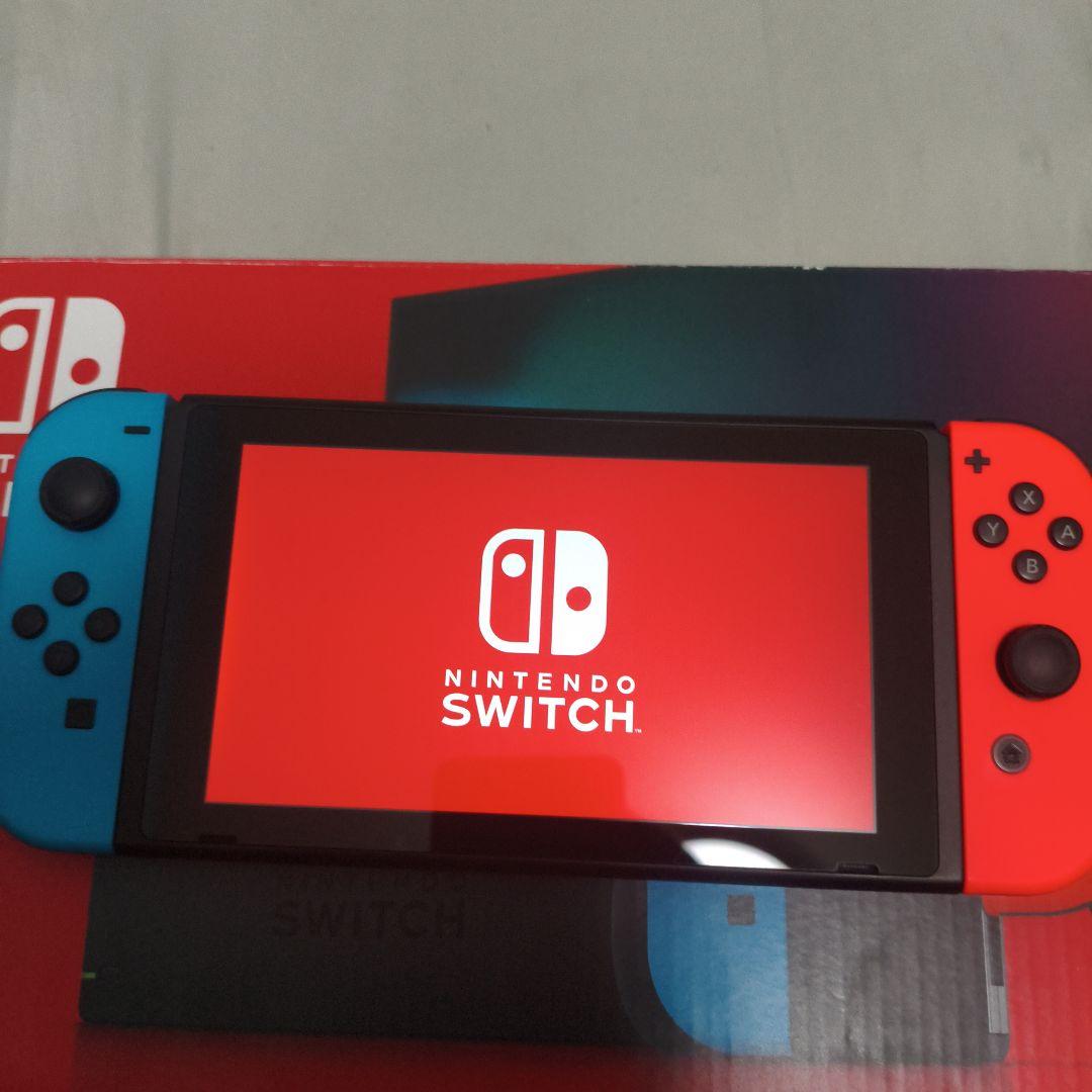 【バッテリー強化】Nintendo Switch ネオンブルー・レッド