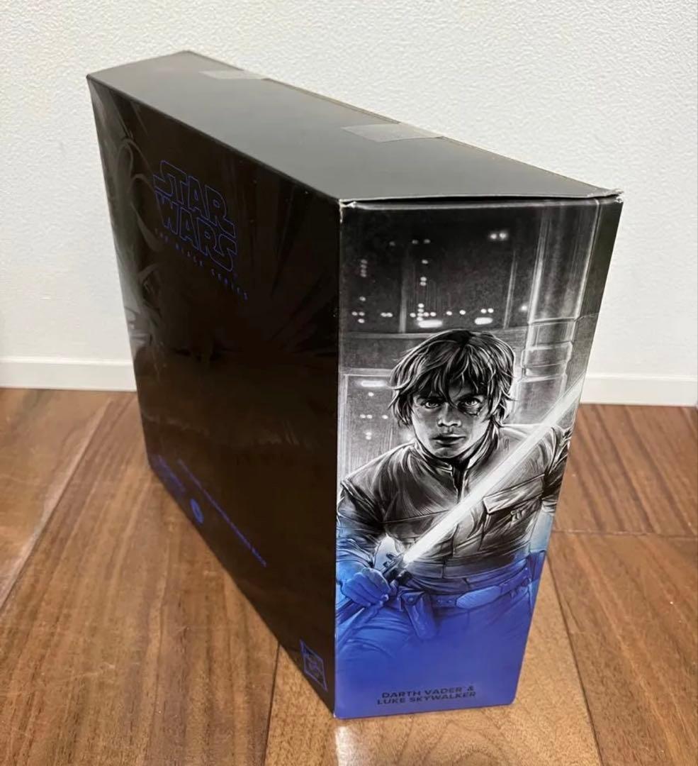 未開封　スターウォーズ　ブラックシリーズ　ダースヴェイダー vs ルーク