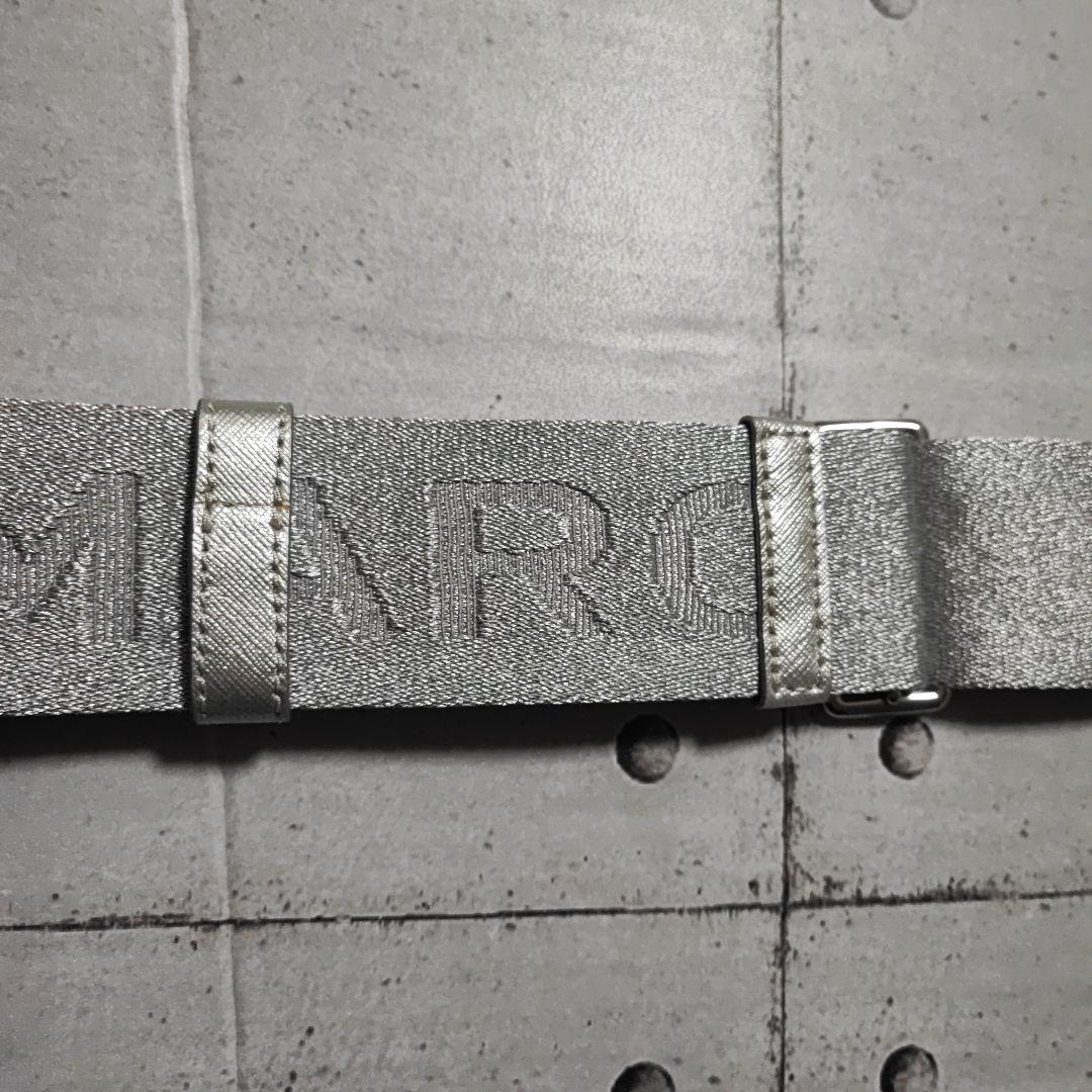 美品　マーク・ジェイコブス　ショルダー　ストラップ　シルバー