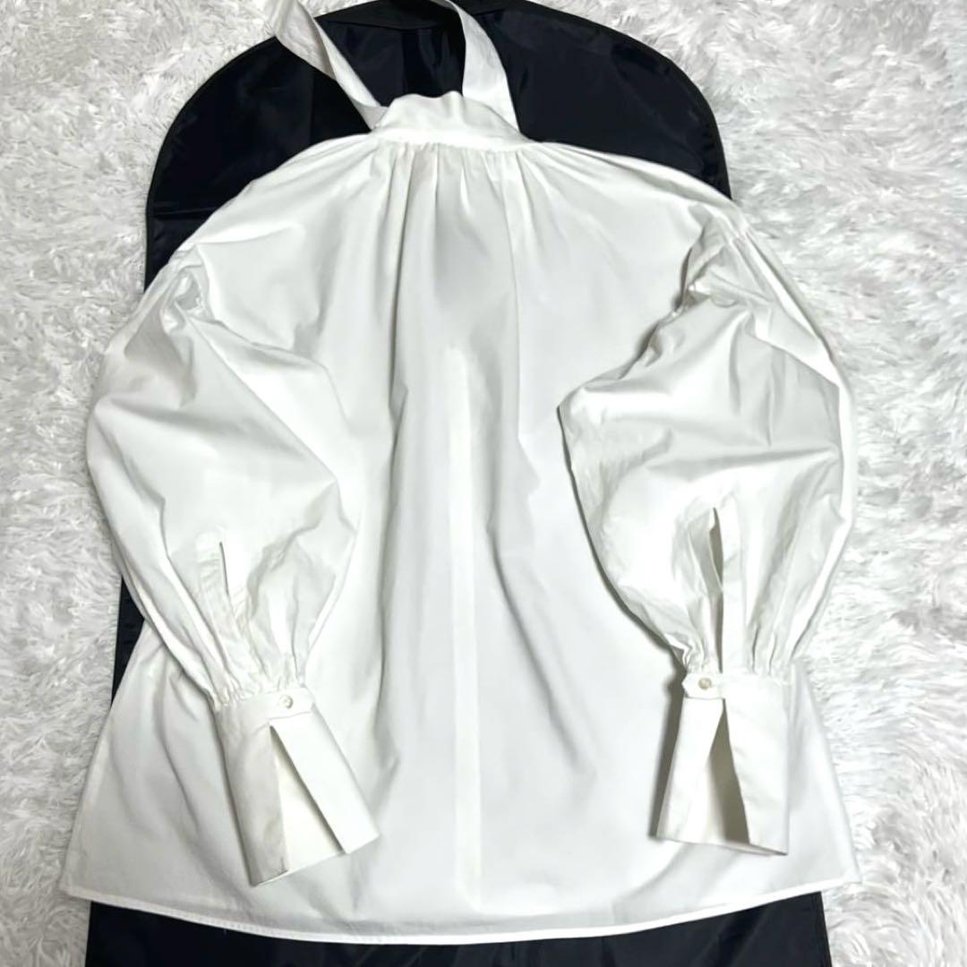 【Whim Gazette】美品 ウィムガゼット ボウタイブラウス 近年モデル