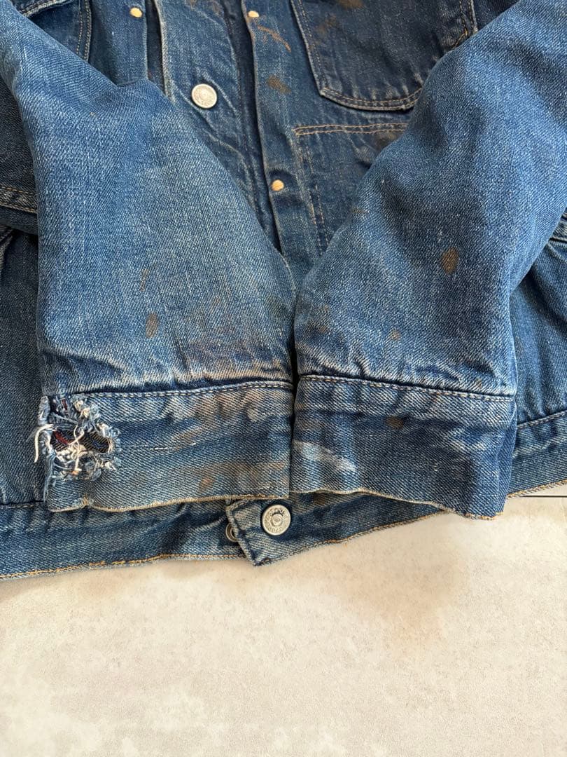 50s foremost 2nd デニム たん丈 縦落ち levi's507xx