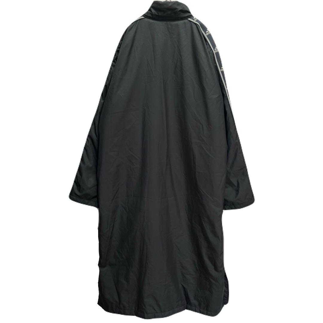 00s 【adidas】CLIMAWARM ベンチコート ロング 防寒 スポーツ