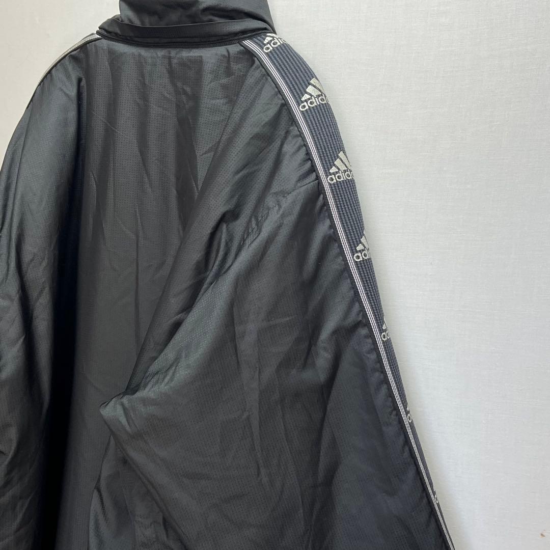 00s 【adidas】CLIMAWARM ベンチコート ロング 防寒 スポーツ