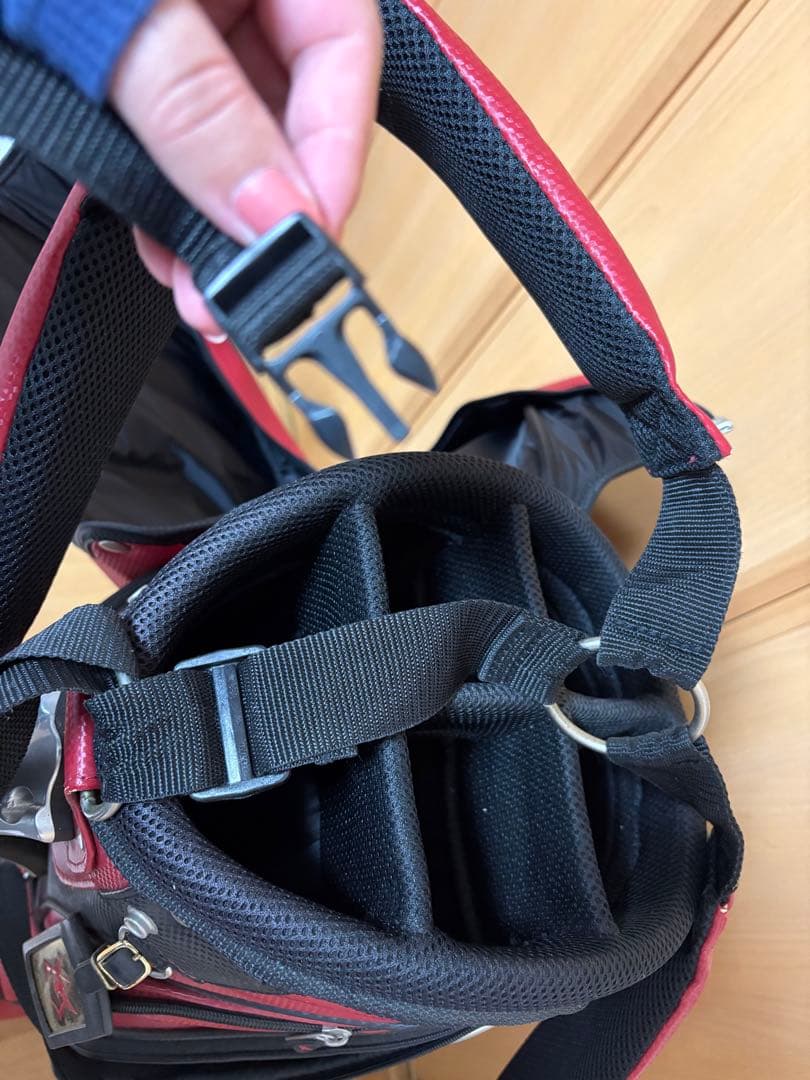 機動戦士ガンダム シャア専用 ザク スタンドバッグ ゴルフキャディバッグ♡