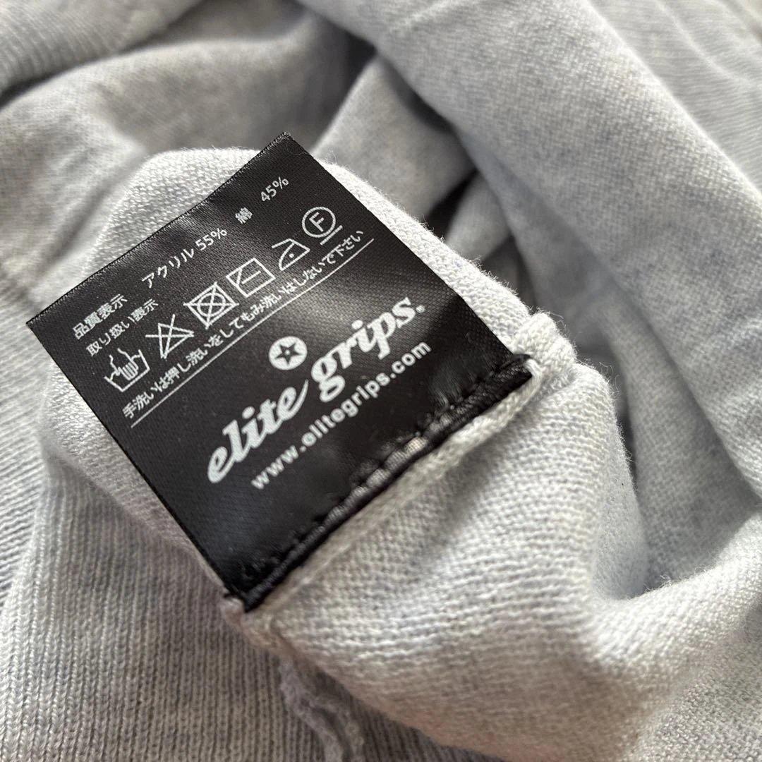 【新品】エリートグリップ elite grips ゴルフメンズセーターM グレー