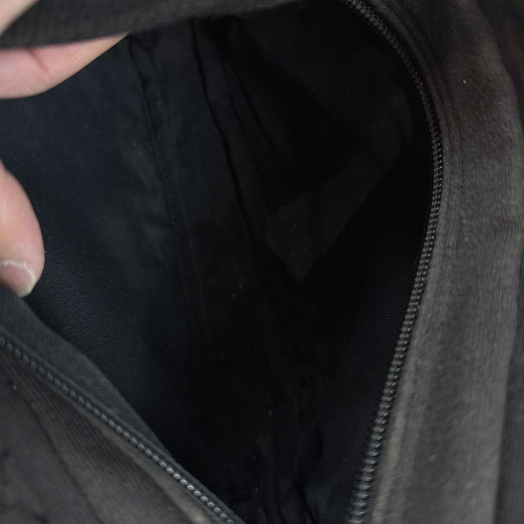 Neighborhood×PORTER ミニトートバッグ　ブラック/ダークグレー