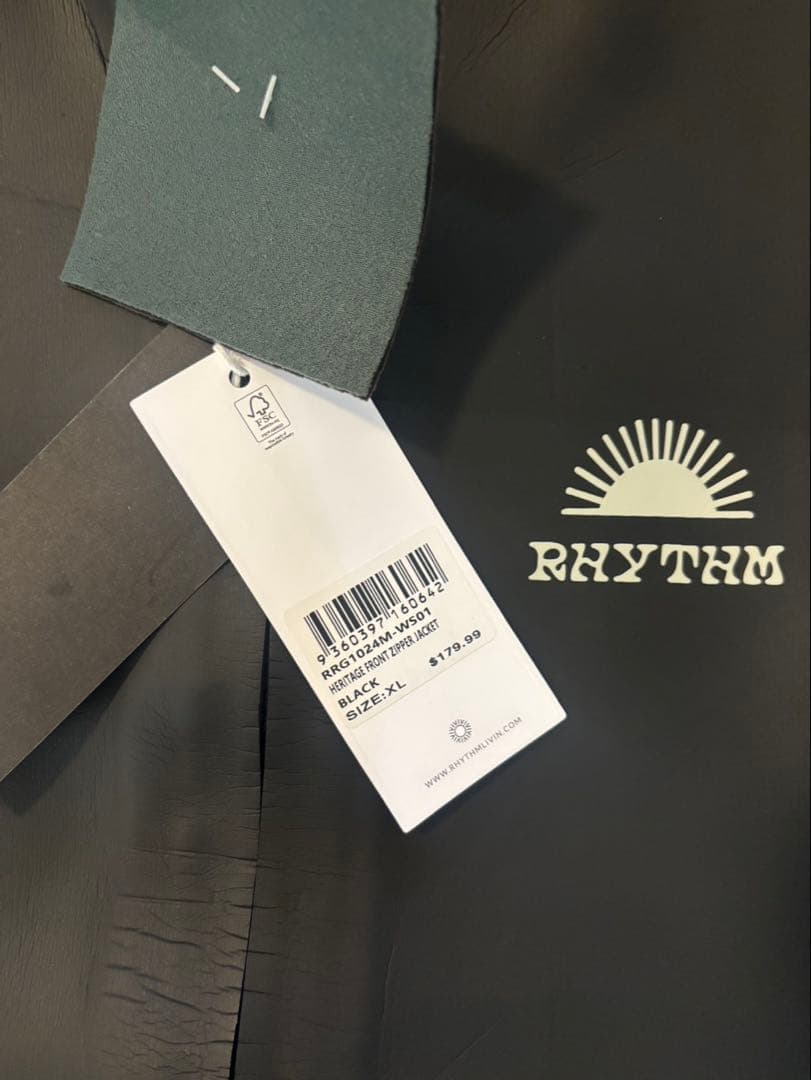 未使用タグ付き　オーストラリア　rhythm ウエットスーツ　ジャケット