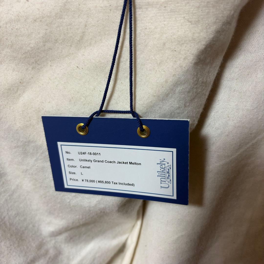 新品 Unlikely Grand Coach Jacket Melton L