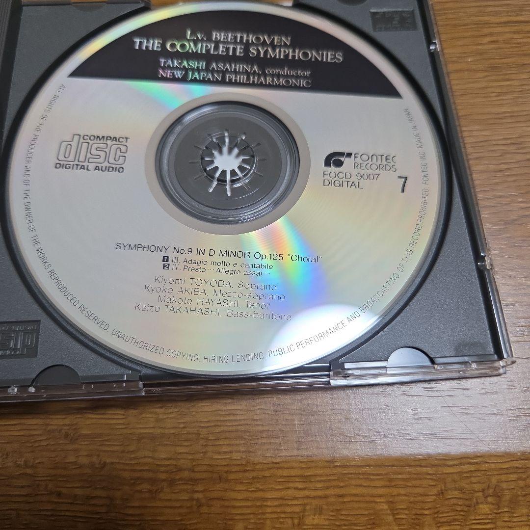 朝比奈隆指揮新日本フィル　ベートーヴェン交響曲全集