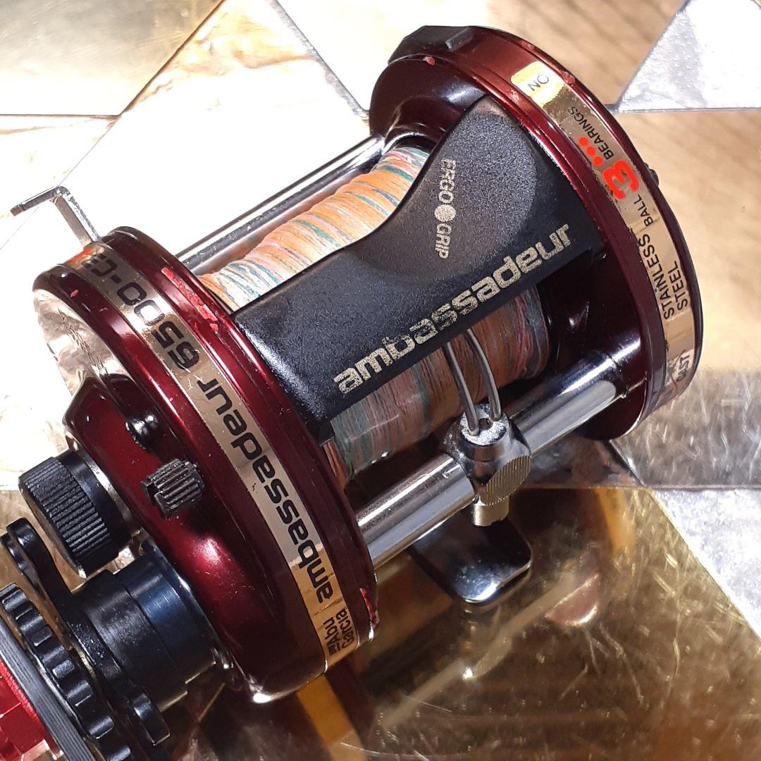 アブガルシア ABUアンバサダー 6500C3 2SPEED 両軸リール 美品